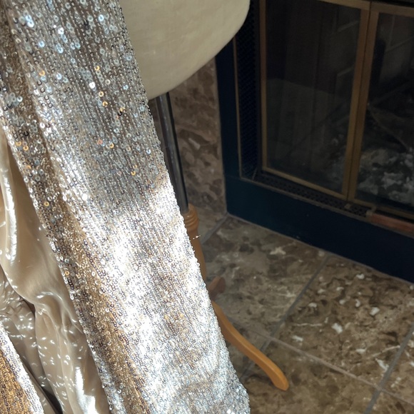 Steve Madden Silver Sequin Jacket Size 2X - Picture 8 of 8